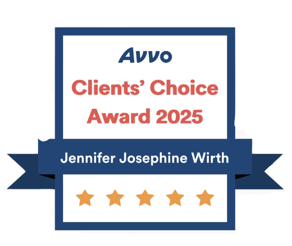Jennifer Wirth, 2025 Avvo Client Choice Award, Chicago Drivers License Reinstatement Lawyer